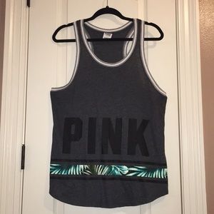 🦋VS PINK DARK GRAY TANK